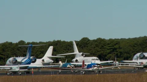Helicopter takeoff from runway Stock-Footage 105805855