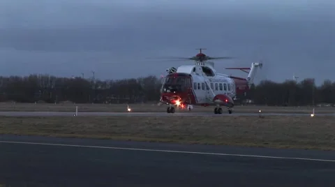 Helicopter Takes Off Vidéo 4643483