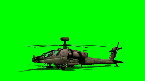 Helicopter taking off Stockbeeldmateriaal 25964884