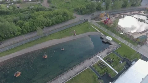 Helicopter upper Ariel shot Video stock 64340241