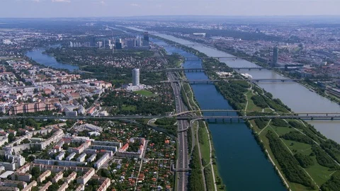 Helicopter Vienna Austria Stock Footage 108005898