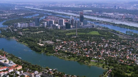 Helicopter Vienna Austria Stock Footage 108006144