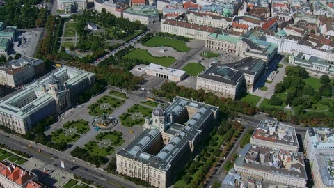 Helicopter Vienna Austria Stock Footage 108010050