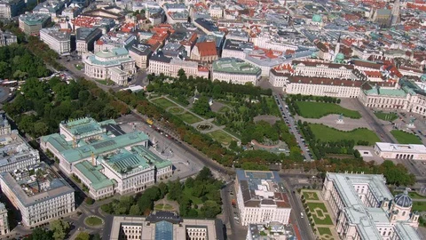 Helicopter Vienna Austria Stock Footage 108010306