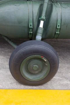 Helicopter Wheel Stock Photos