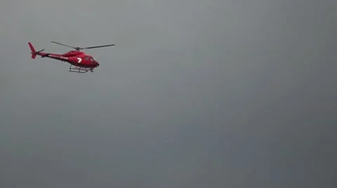 Helicopter_LDA N 00478 Stock Footage 9916298