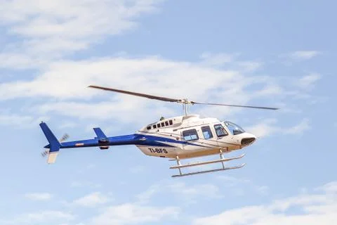 Helicoptero / TI-BFS / BELL 206L-4 Stock Photos