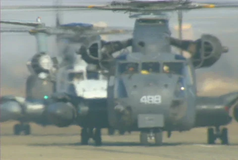 Helicopters 02 Stock Footage 505508