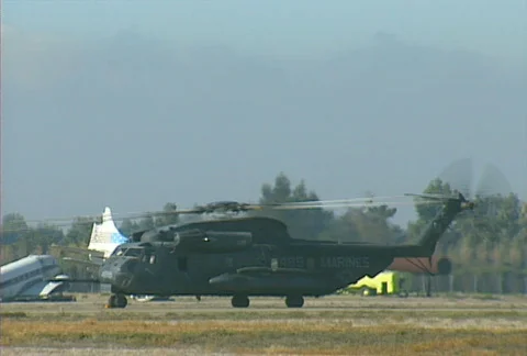 Helicopters 07 Stock Footage 505535