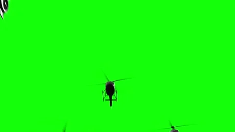 Helicopters in flight Stock Footage 294034222