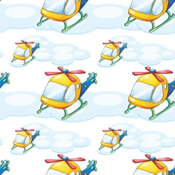 Helicopters イラスト素材