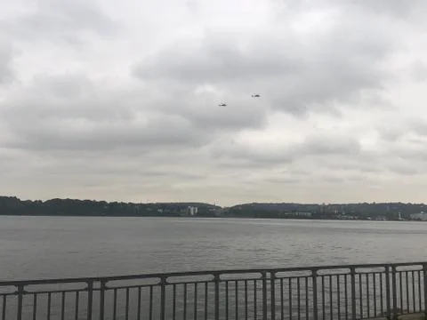 Helicopters 스톡 사진
