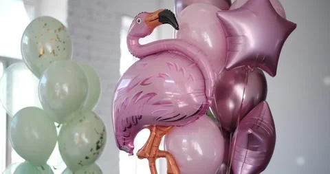 A helium balloon on the background Stock Footage 267834806