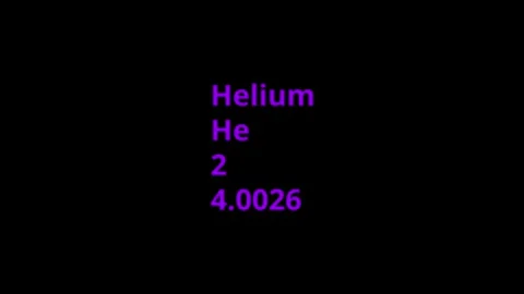 Helium, chemical element of the periodic table graphic animation on a black.. 動画素材 334359593