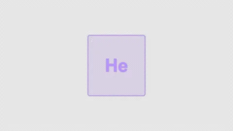Helium He Periodic Table Element Tile Clean No Text Animation Video Overlay Alph Vídeos de archivo 339371766