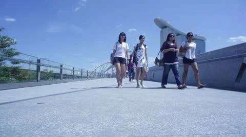 Helix Bridge 動画素材 9657437