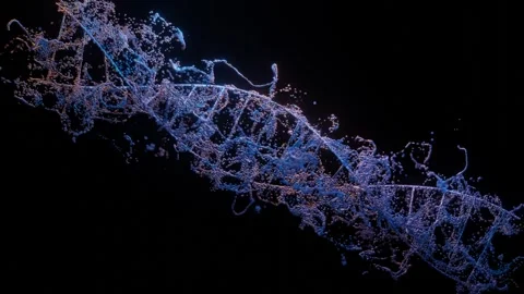 Helix Human DNA Video stock 252477205