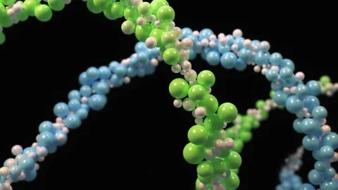 Helix Model. Abstract form. 3D rendering. Stock-Footage 136314259