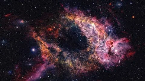 Helix Nebula in constellation Aquarius. Elements of this image furnished by NASA Stock Photos