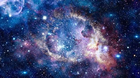The Helix Nebula in deep space. Elements of this image furnished by NASA. ... Fotos Stock
