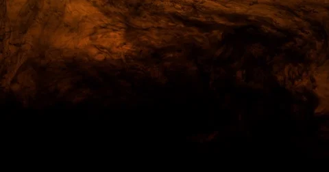 Hell and demonic concept ink in water Stock Footage 75475537