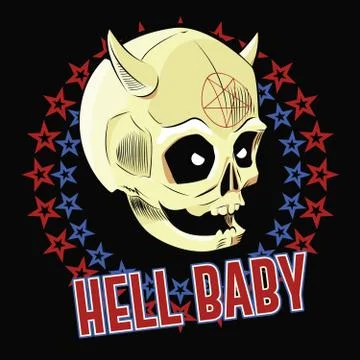 Hell baby Stock Illustration