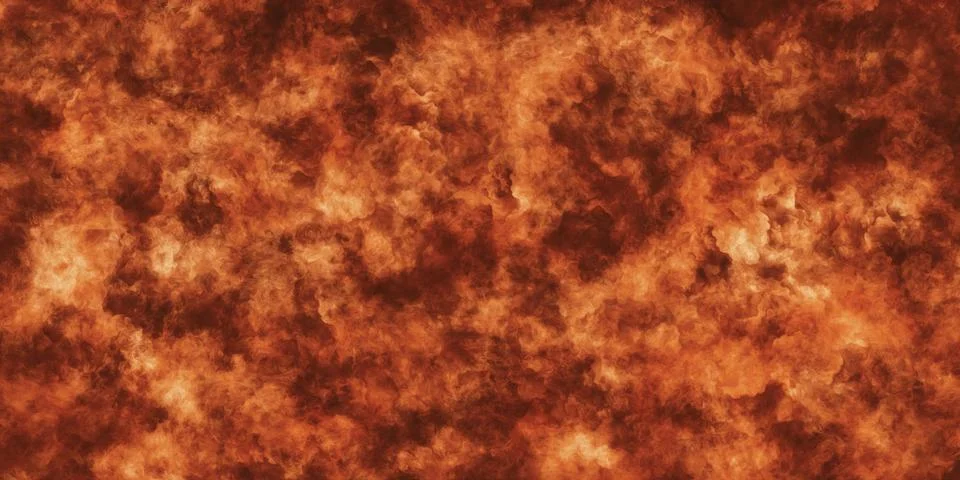 Hell Clouds Chaos Stock Illustration