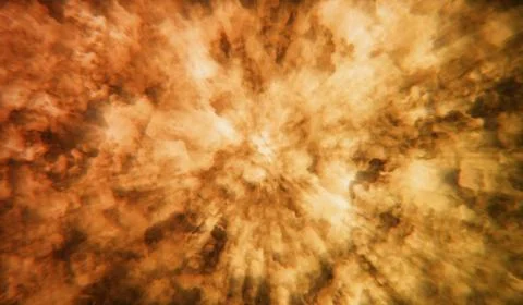 Hell Clouds Chaos Storm Stock Illustration