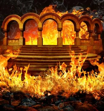 Hell Stock Illustration