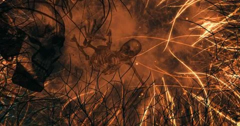 Hell Stock Illustration