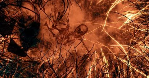 Hell Stock Illustration