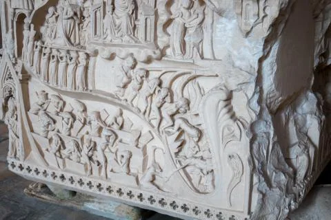Hell in Queen Ines's Tomb Stock Photos