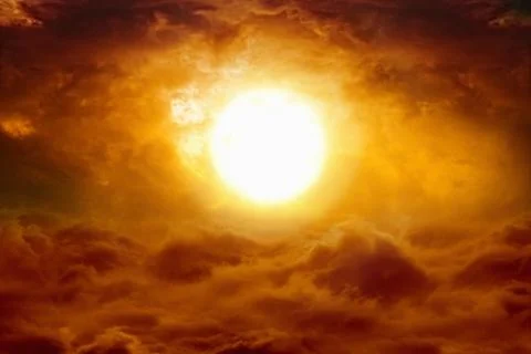 Hell sunset Фото