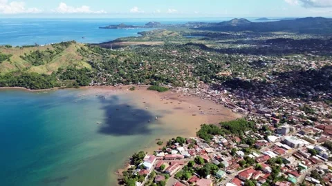 Hell Ville, Nosy Be - Madagascar, Aerial view, Stock Footage 247473499