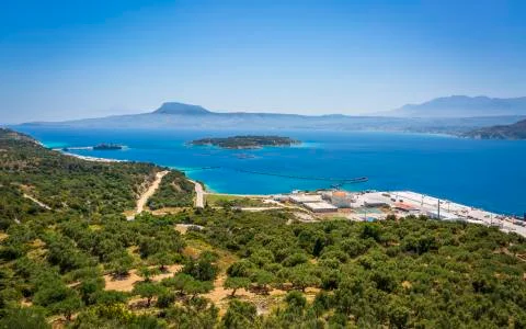 Hellenic Air Force Base in Souda Bay, Crete, Greek Islands, Greece, Europe Stock Photos