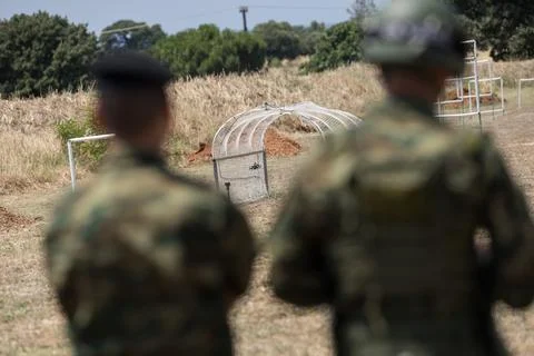 Hellenic Army trains next generation of drone operators, Alexandroupoli, Greece  Stock Photos