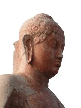 Hellenic buddha statue Stock Photos