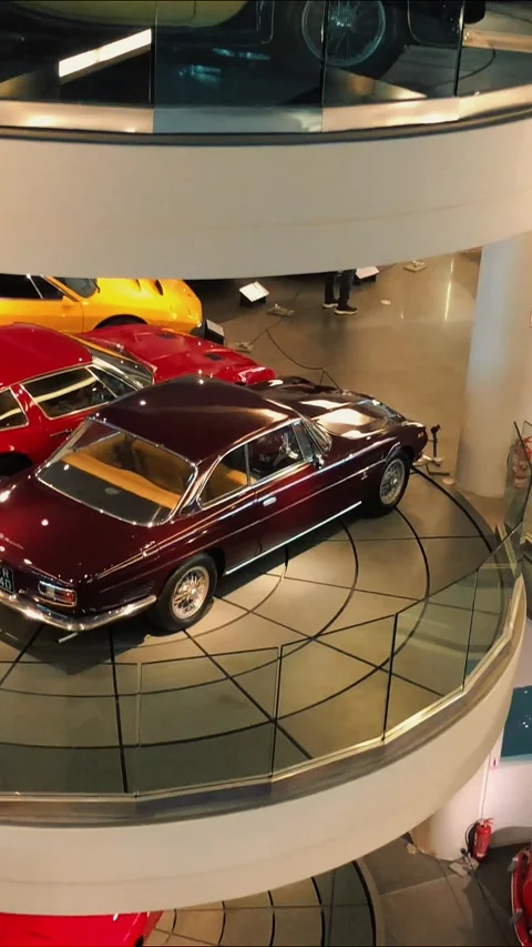 Hellenic motor Museum inside 2 Stock Footage 344178590