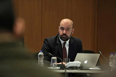Hellenic Statistical Authority (ELSTAT) presents fiscal data of the Greek Econom Stock Photos
