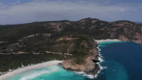 Hellfire Bay, Cape Le Grand National Park, Western Australia - 2 Stock Footage 338184222