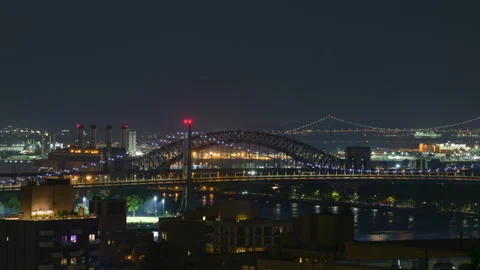 Hellgate Night Stock Footage 156722780