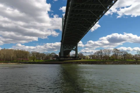 Hellgate Triborough Hyperlapse Stock Footage 191354645
