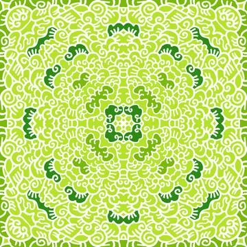 Hellgrüne Fliese seamless pattern with light green tile, vector graphic wi.. Stock Photos