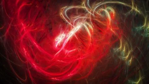 Hellish artistic background Stock Illustration