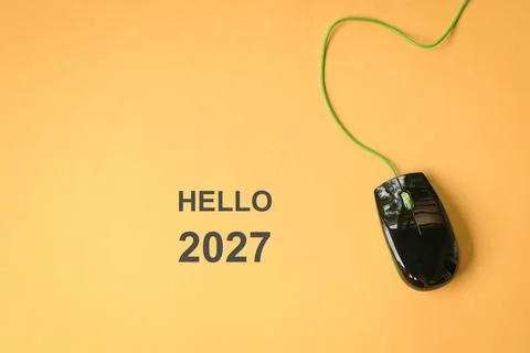 Hello 2027 Stock Photos