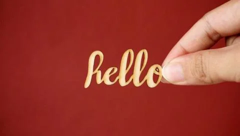 Hello background Stock Photos
