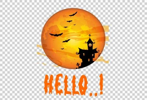 Hello Halloween  Stock Illustration