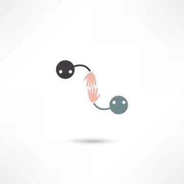 Hello icon Illustrazione stock