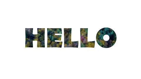 HELLO Stock Illustration