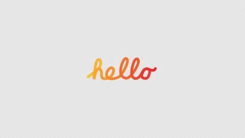 HELLO LIQUID ANIMATION TYPOGRAPHY Stock-Footage 170941205
